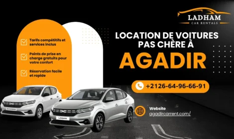Location de voitures pas chère à Agadir avec STE LADHAM CAR RENTALS